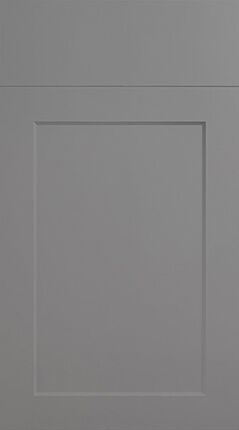 Narrow Frame Shaker High Gloss Dust Grey Kitchen Doors