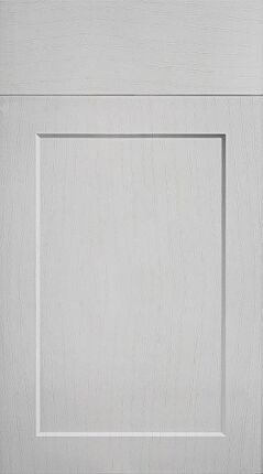 Narrow Frame Shaker Oakgrain Grey Kitchen Doors