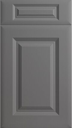 Square Frame High Gloss Dust Grey Kitchen Doors